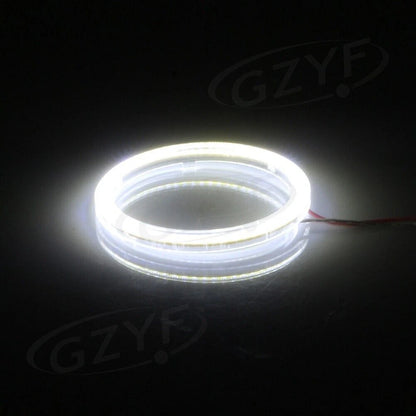 2 x 100mm 12V-24V Angel Eyes COB Halo Ring Lights for Car Headlights