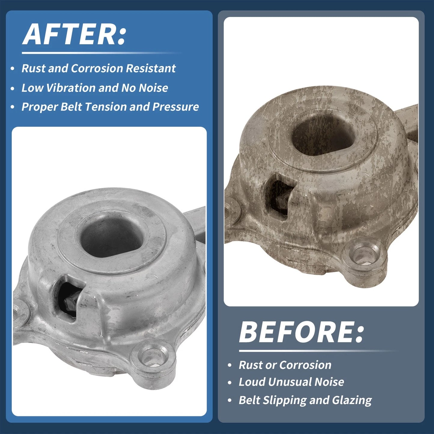 Belt Tensioner for Ford E-350 Super Duty 6.2L V8 (2017-2019) - 1 x Piece