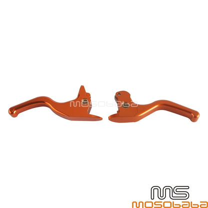 3 Finger Brake Clutch Levers Kit for Harley Softail Fat Boy S (2016)