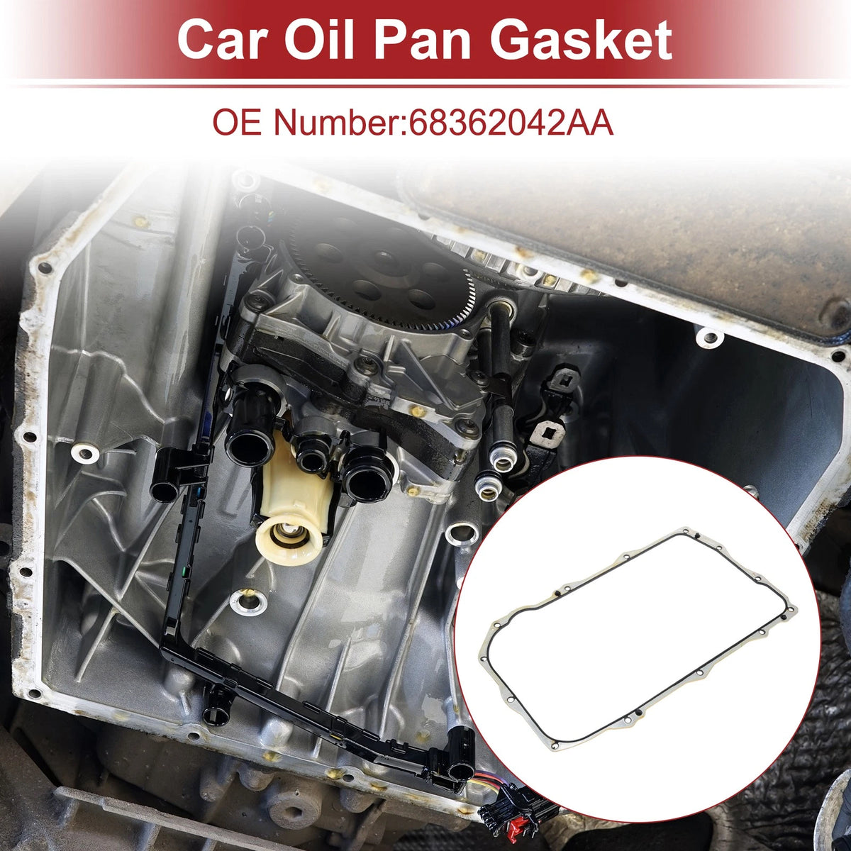 Oil Pan Gasket for Jeep Wrangler, Gladiator (2018-2024)