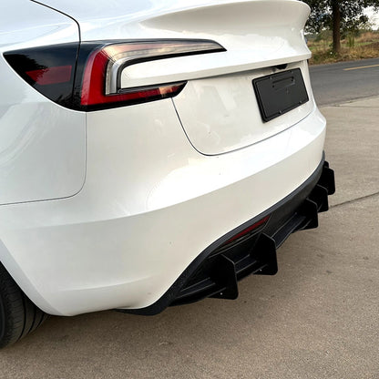 Rear Bumper Diffuser Lip Trim Kit for Tesla Model 3 (2023-2024)