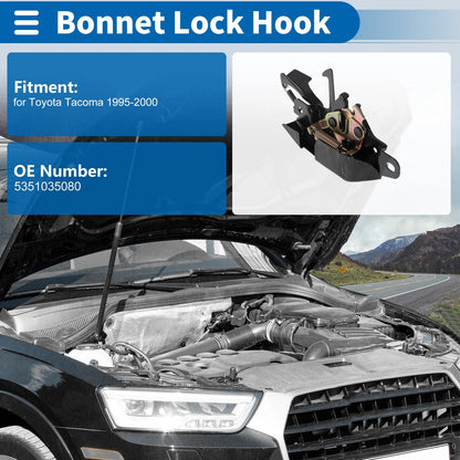 Bonnet Latch Assembly for Toyota Tacoma (1995-2000) - 1 x Quality Replacement