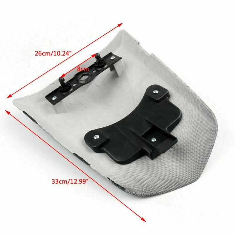 Pillion Seat Cover for Suzuki GSXR1000 (2003-2004) Carbon F2