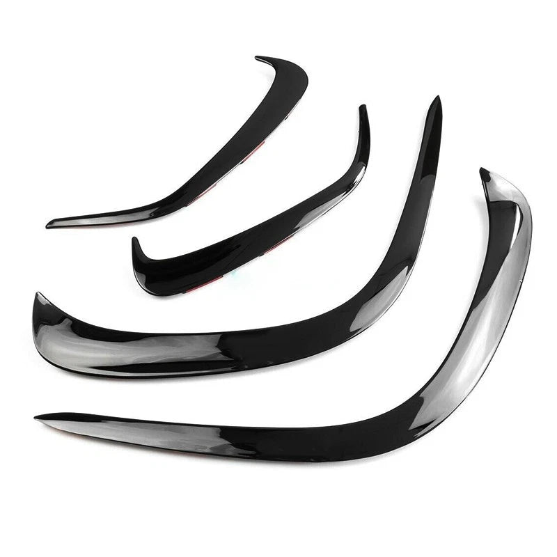 4x Fog Light Eyelid Cover Trim for Mercedes Benz GLE W167 V167 (2019-2023)