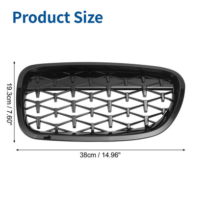 Front Hood Bumper Grille for BMW 528i 535i 550i xDrive (2011-2016)