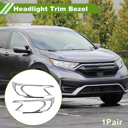 Front Left Right Headlight Trim Bezel for Honda CR-V (2012-2014)