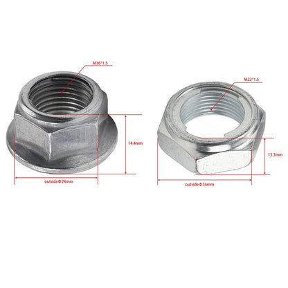 Wheel Axle Nut Screw for Honda CRF450R CRF450X (2002-2021)