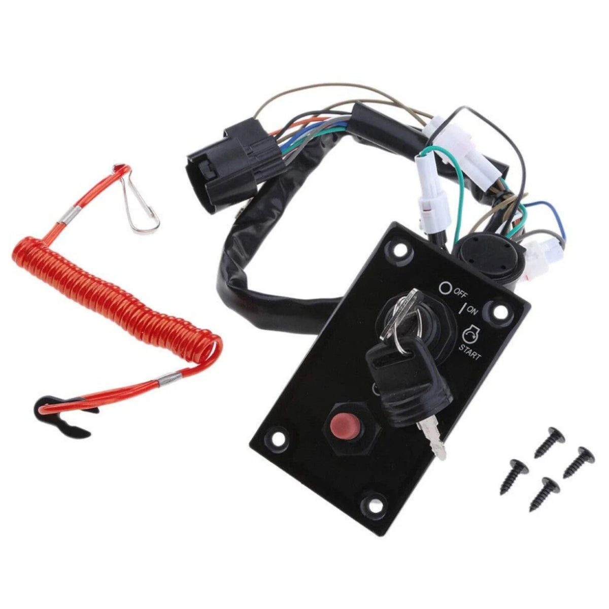 Marine Outboard Single Ignition Key Switch Panel for Suzuki Kits