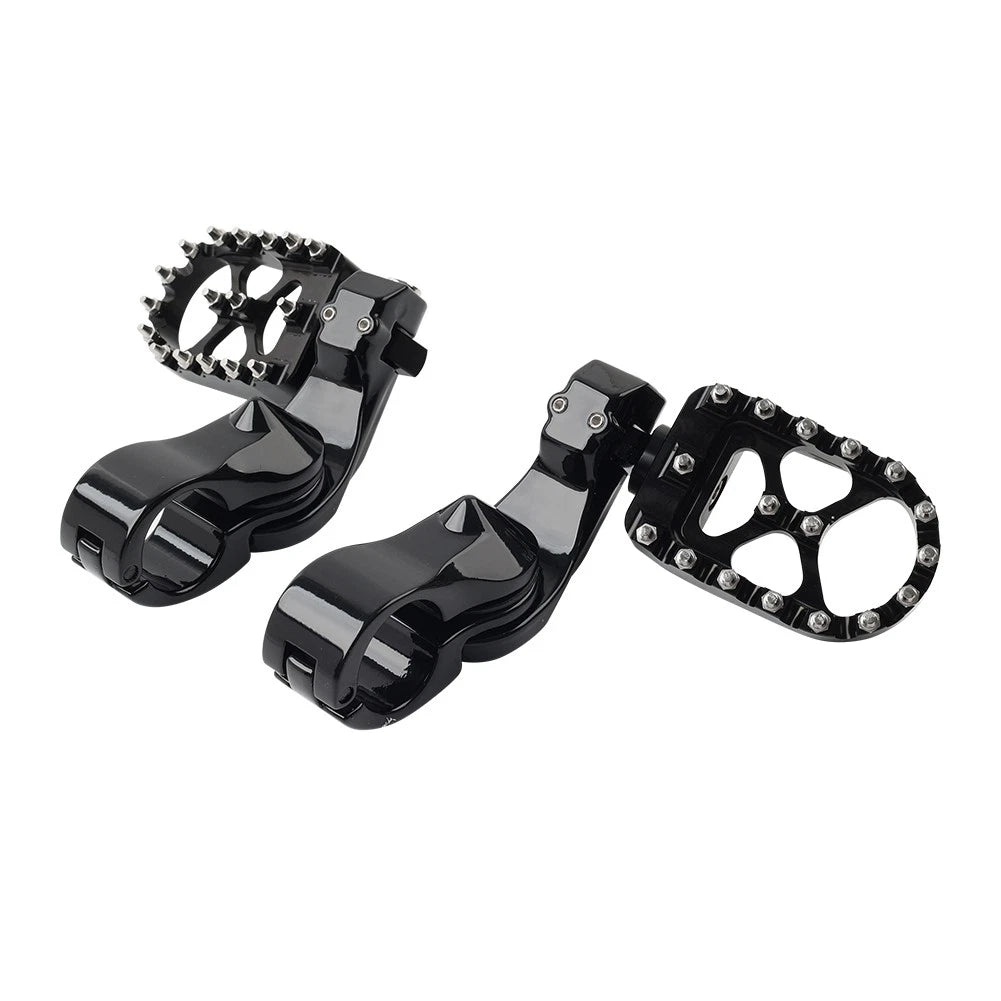 1. Motorcycle Foot Pegs for Harley Touring 1.25"