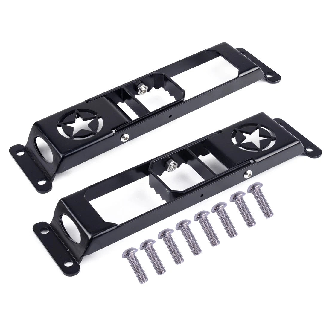 Fold Door Hinge Side Step Pedal for Jeep Wrangler JK (2007-2018)