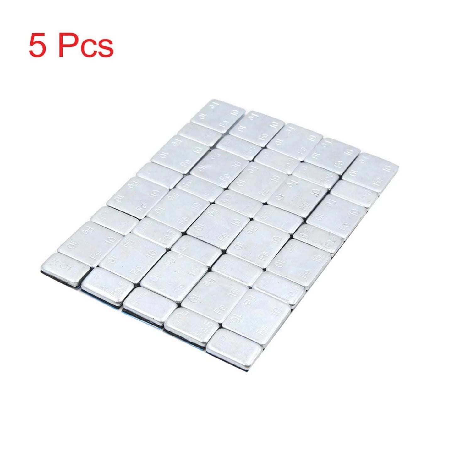 5pcs Self Adhesive Tire Wheel Balance Weights Strips for Motorcycle Cars Trucks