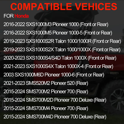 Rear Wheel Bearing + Circlip for Honda Pioneer 700/700-4 2015-2024