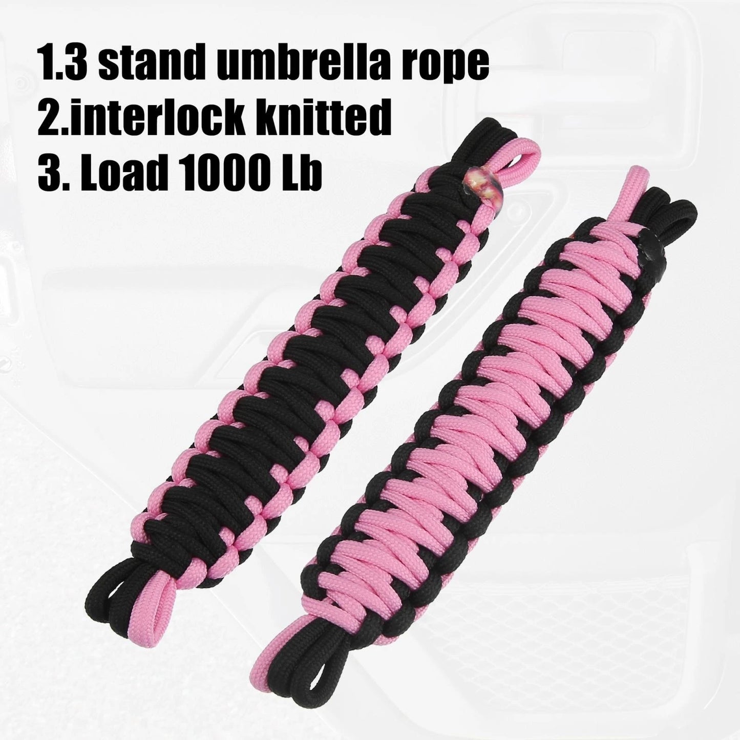 Nylon Door Limiting Check Straps for Jeep Wrangler TJ JL (1987-2021)