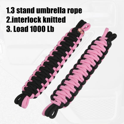 Nylon Door Limiting Check Straps for Jeep Wrangler TJ JL (1987-2021)