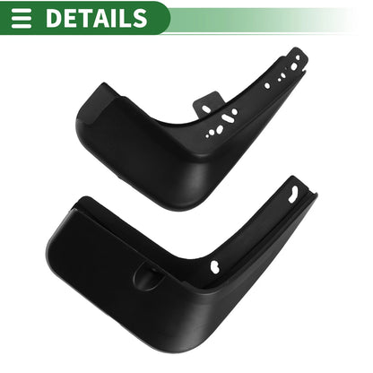Mud Flaps Splash Guards for Kia K4 Saloon (2014-2019) W/ Mount Accessories