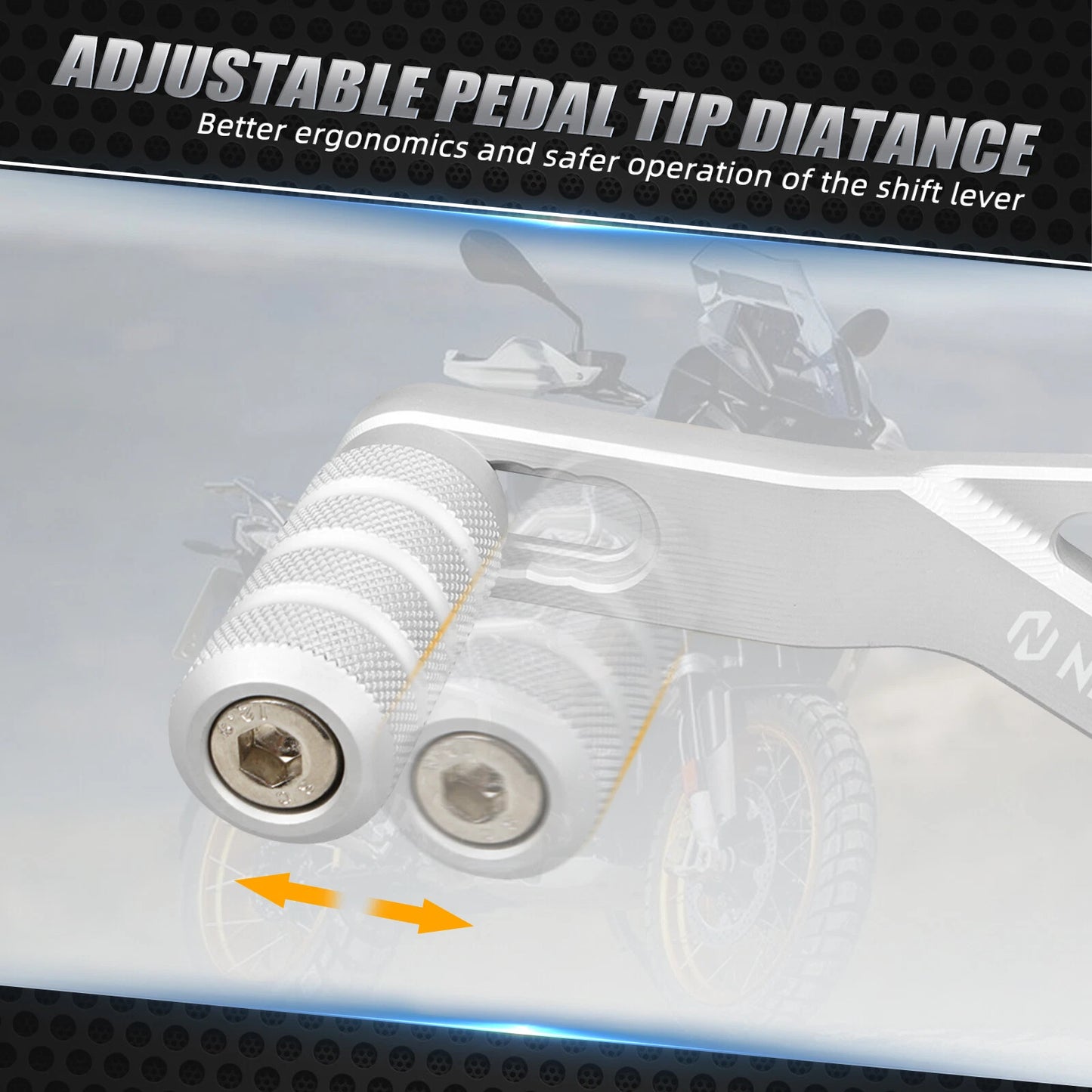 Alu Gear Shifter Lever Peg for BMW R1200GS (2013-2018) R1200GS Adv (2013-2018)