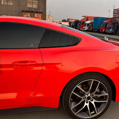 Rear Window Side Louver Trim for Ford Mustang MK6 (2015-2023)