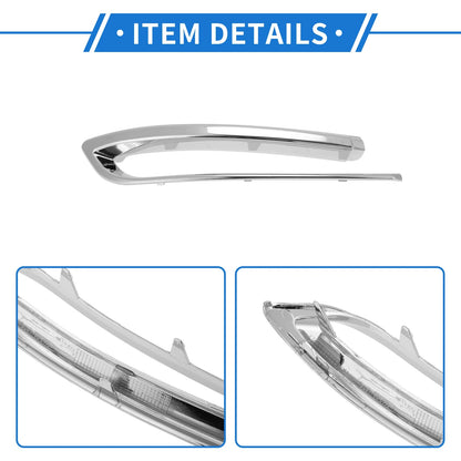 Bumper Grille Trim Garnish for BMW F18 LCI 5 Series Luxury (2014-2017)