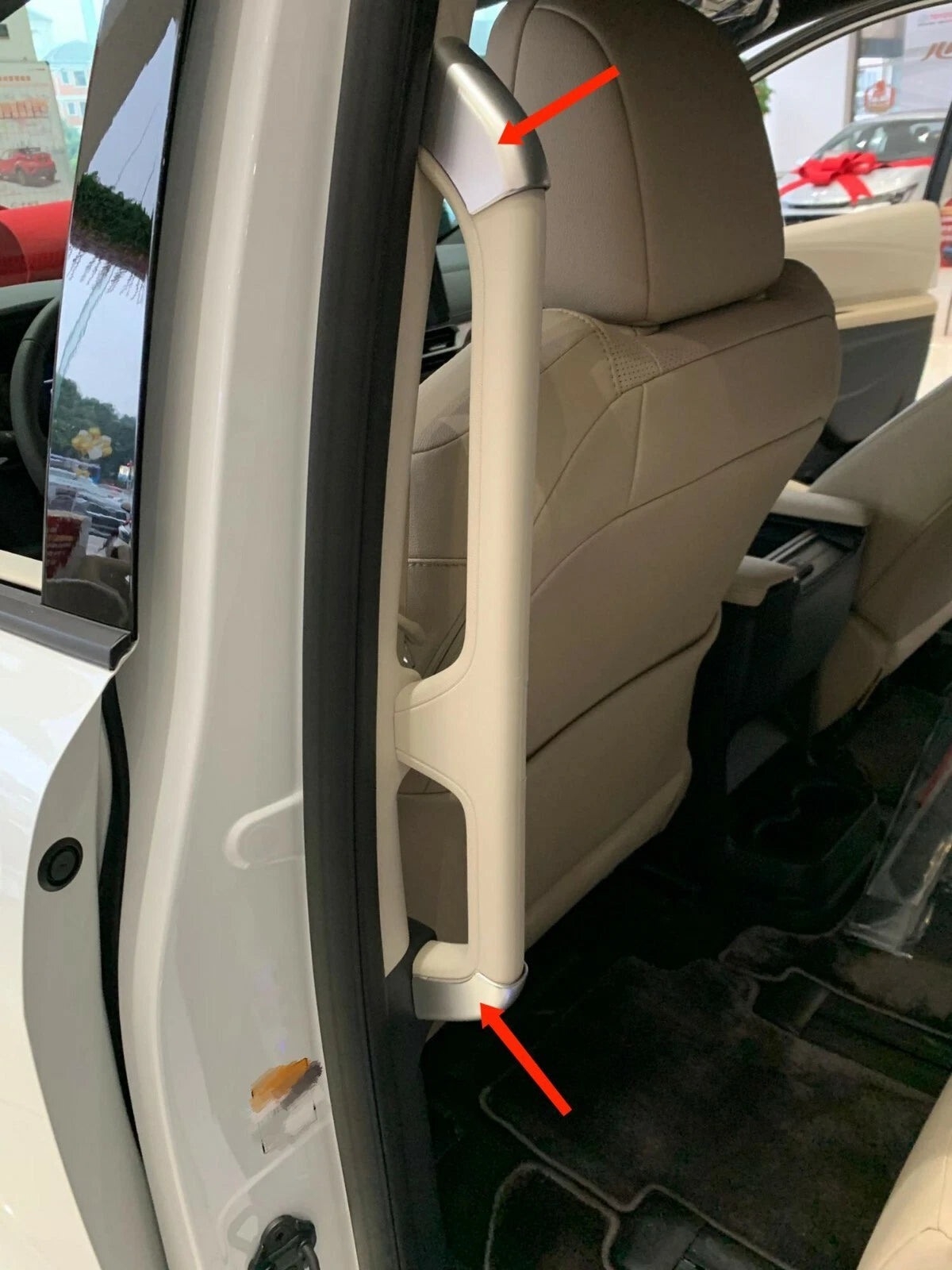 Armrest Cap Cover Trim for 2021-2023 Toyota Sienna ABS Matte 4 x Pieces