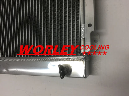3 Row Alloy Radiator & 12" Cooling Fan for Datsun 1200 B110 (1970-1976)
