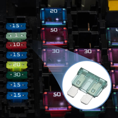 25pcs Blade Style Fuses 1A for Car, Boat, Truck, SUV, Motorcycle