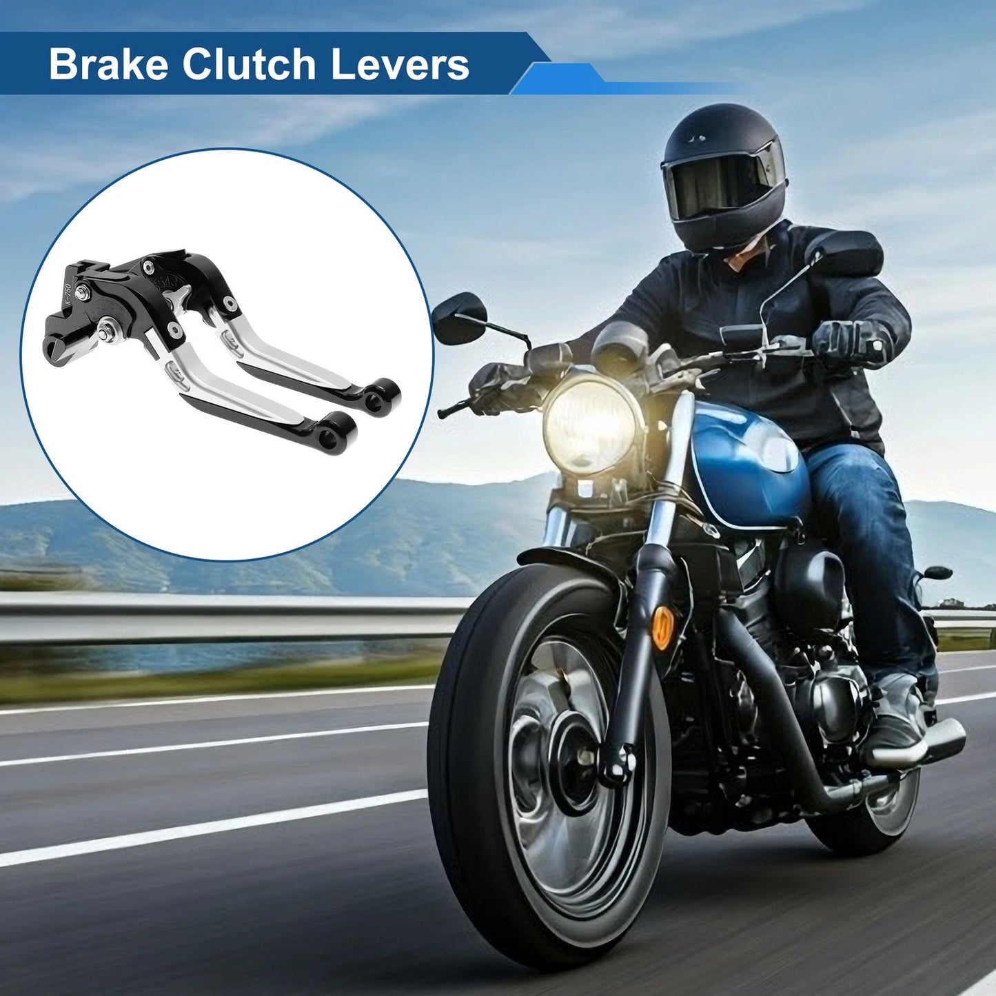 Brake Clutch Levers for Kawasaki Versys 650 (2015–2023)