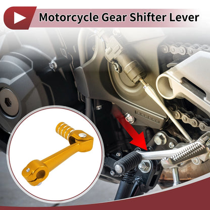 Folding Gear Shifter Lever / 1 Pcs / Motorcycle for Bosuer M5 Gold Tone