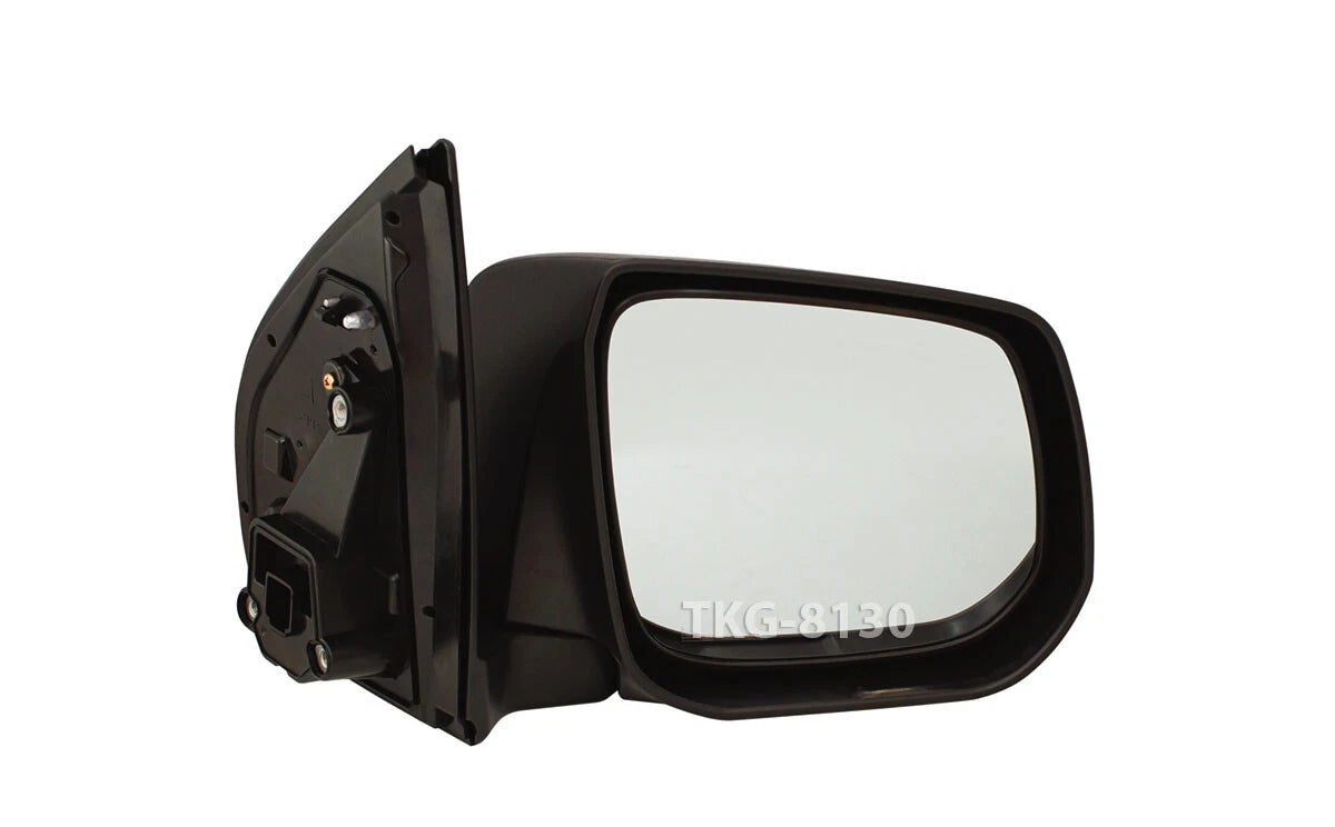 Side View Mirror 2 x Black Manual for Isuzu Dmax Single Cab (2012-2019)