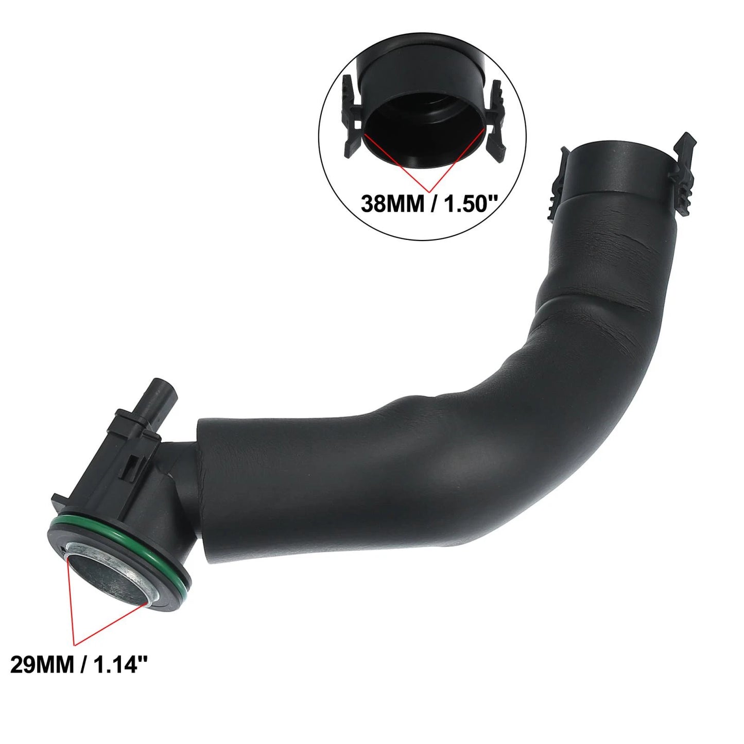 Crankcase Vent Hose for BMW X1, X3 2011-2013 ()