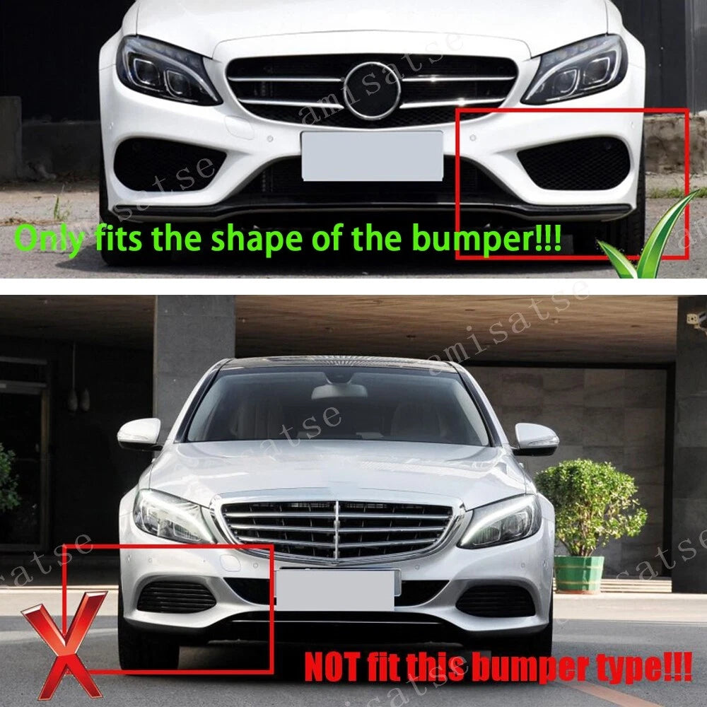 Bumper Splitter Body Kit for 2015-2018 Benz C-Class W205 (2015-2018)