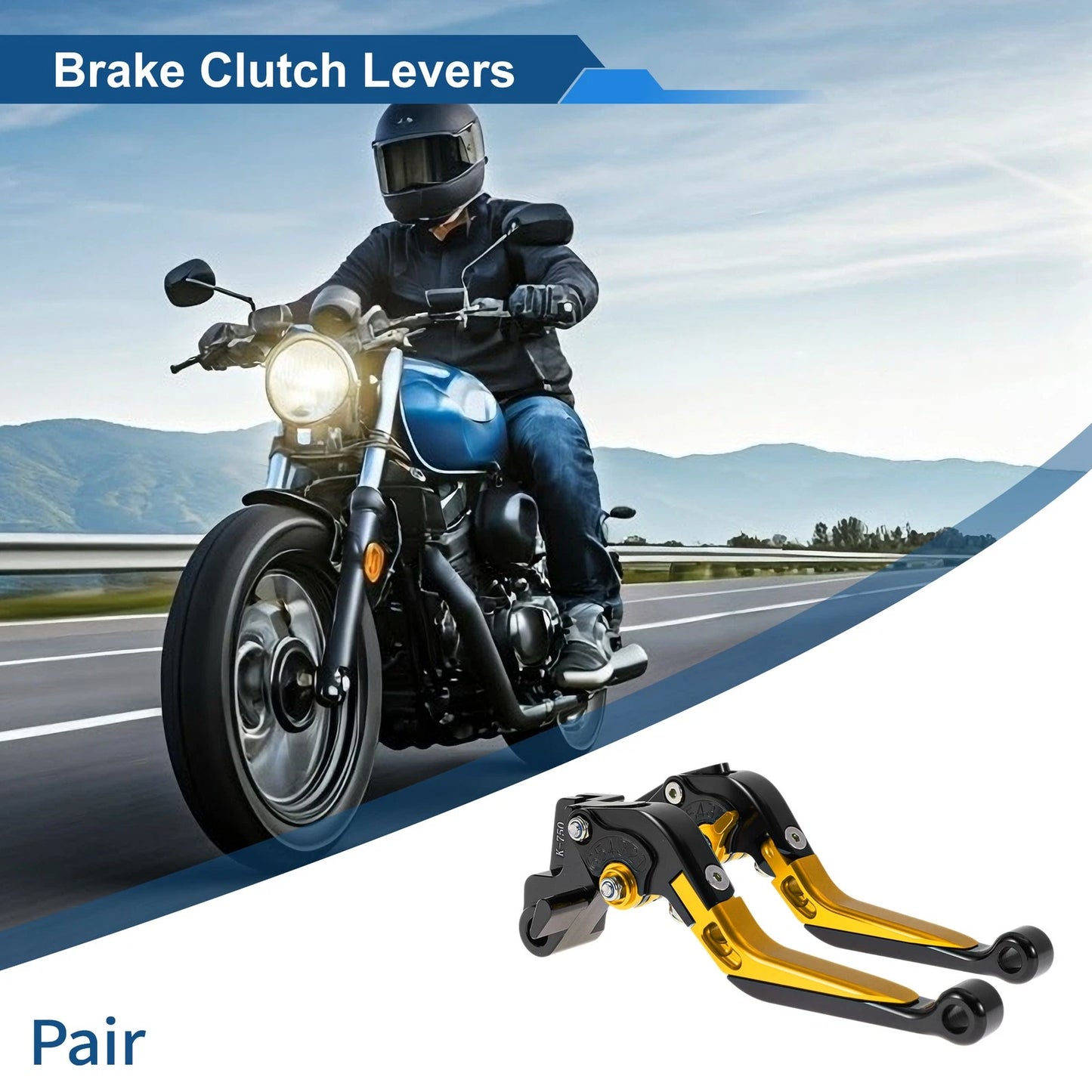 Levers Adjustable Short Long Brake Clutch Levers for Kawasaki NINJA650R
