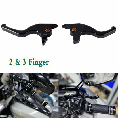 Finger Hand Brake Clutch Levers for Harley Touring/Trike (2017-2020)