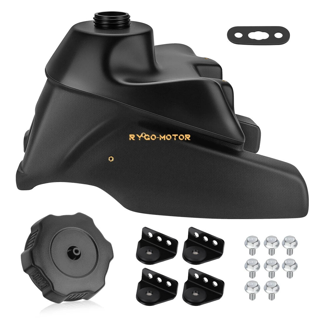 Gas Fuel Tank & Cap for Yamaha Warrior 350 (1987–2004)