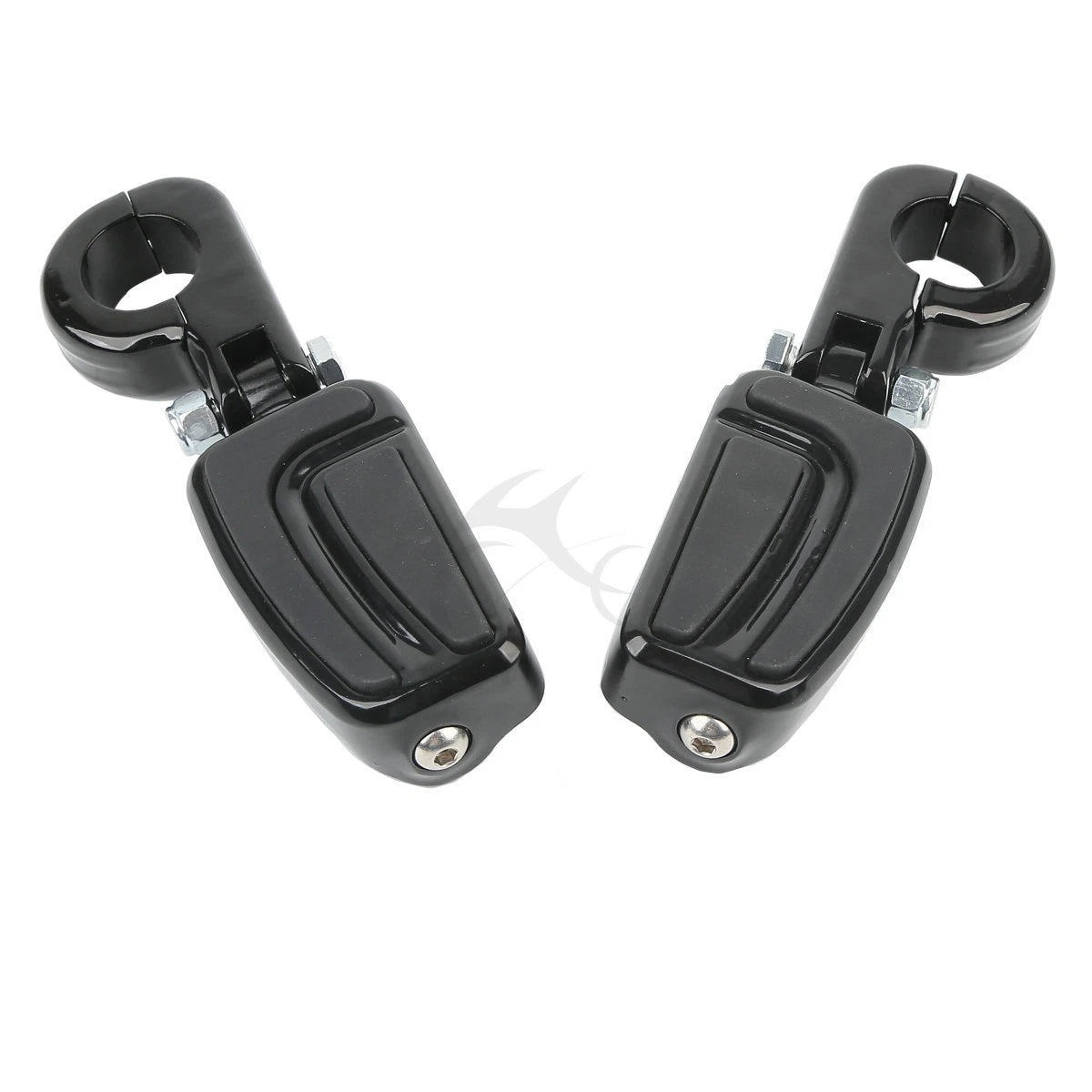 1 1/4" Highway Bar Foot Pegs for Harley Softail Fatboy Deluxe