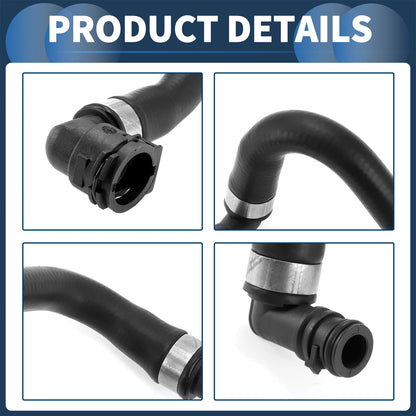 Radiator Hose for BMW 740i 740iL 750iL (1998-2001) Rubber 1 x Hose