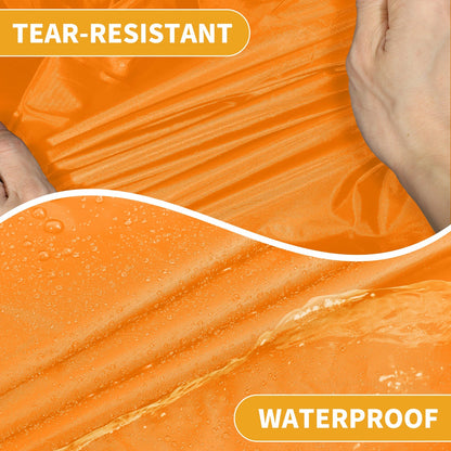 Waterproof Car Cover for Toyota Crown (210D-PU, Orange)