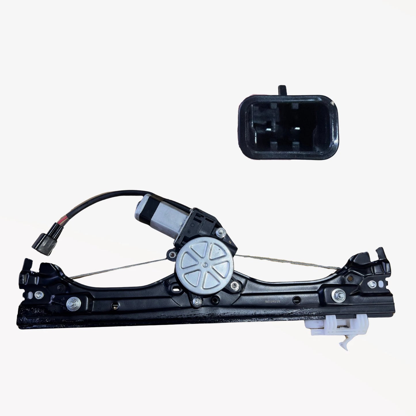 Front Left Electric Window Regulator With 2 Pins Motor for Fiat 500 (2007–2015)
