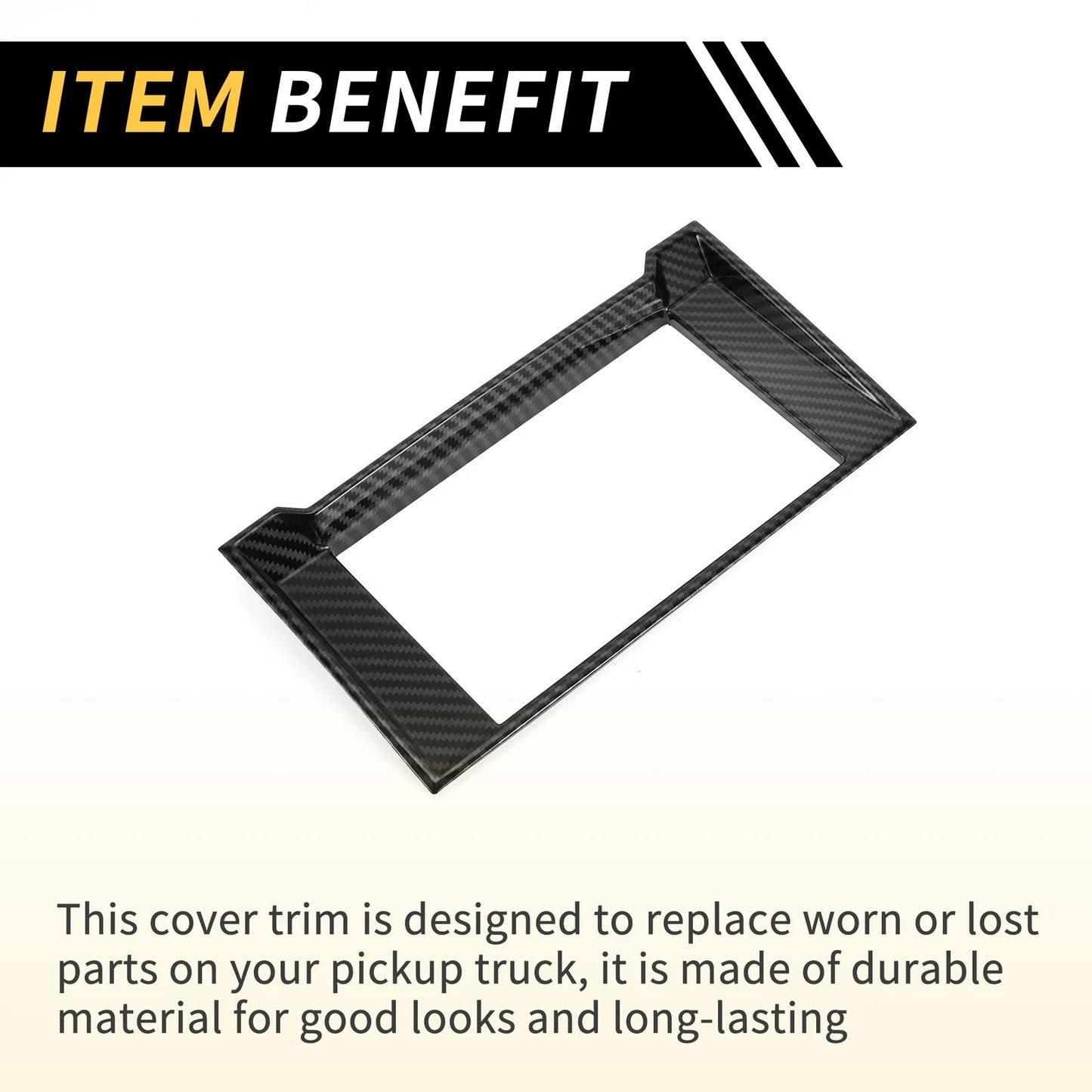 Central Dashboard Meter Frame Cover Trim for Ford F-150 (2015-2020)