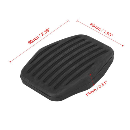 Rubber Footrest Pedal Pad Cover for Ford Focus MK2 (2005-2011)