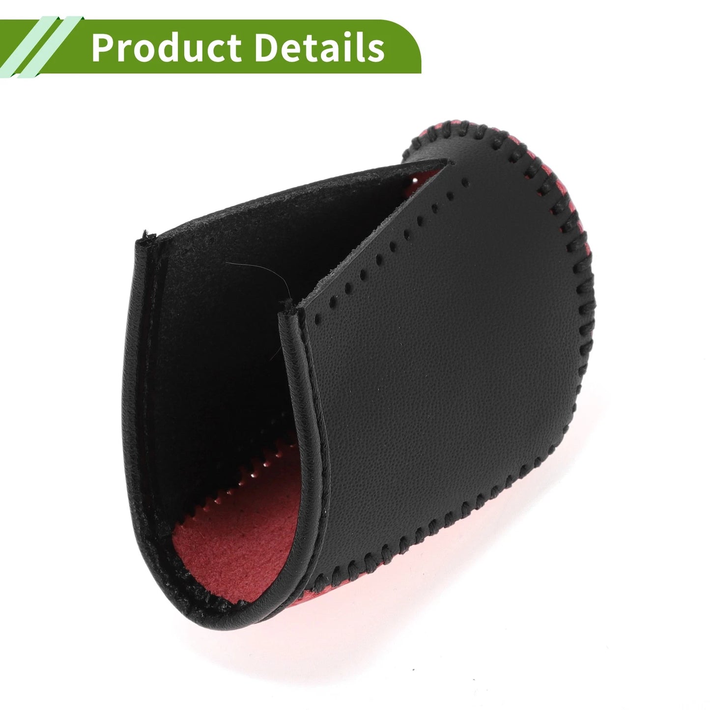 Car Gear Shift Knob Cover for Dodge Journey Red Carbon Fiber (2011-2020)