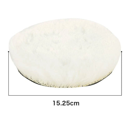 5 x Premium Wool Polishing Pads for Car Detailing and Furniture