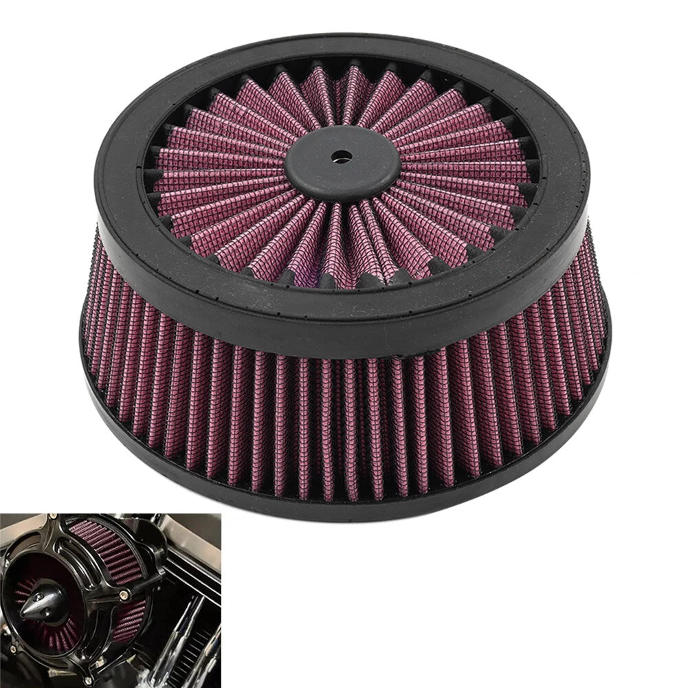 Red Air Cleaner Filter for Harley Sportster XL883 (1991-2020)
