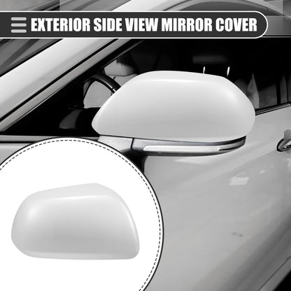 Right Side / ABS White / Mirror Cover Cap for Toyota Highlander (2009–2014)