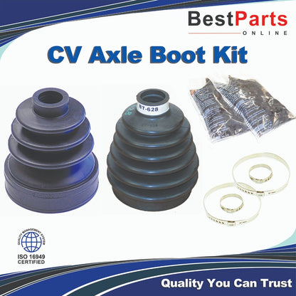 CV Axle Boot Repair Kit for Nissan Versa (2009–2011, 2014–2017)