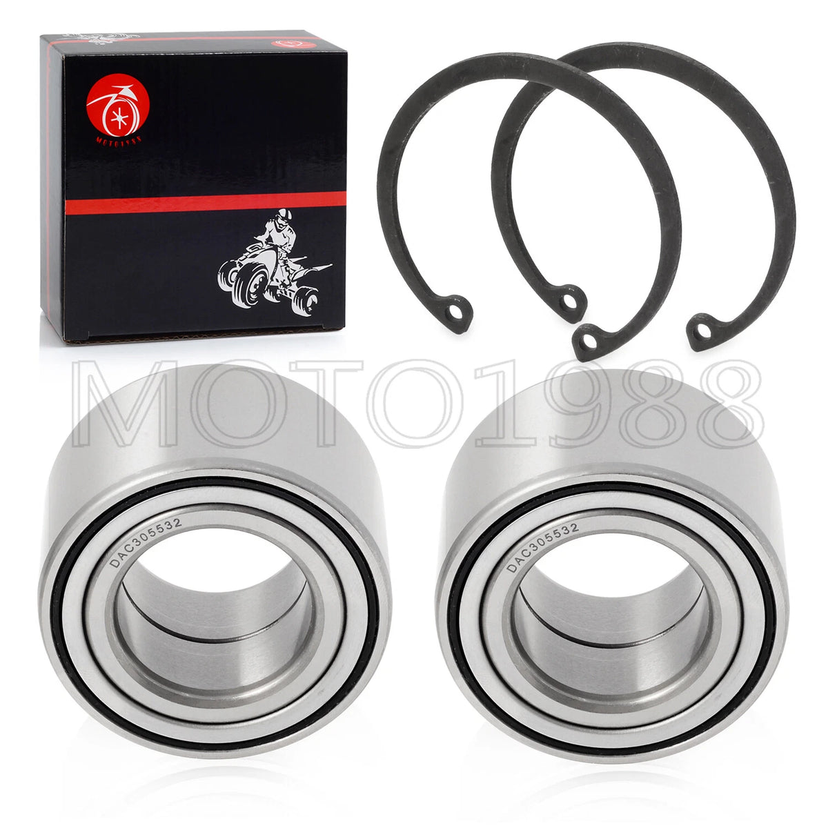 Front & Rear Wheel Bearings for Yamaha Grizzly 550/660/700 (2007-2009)
