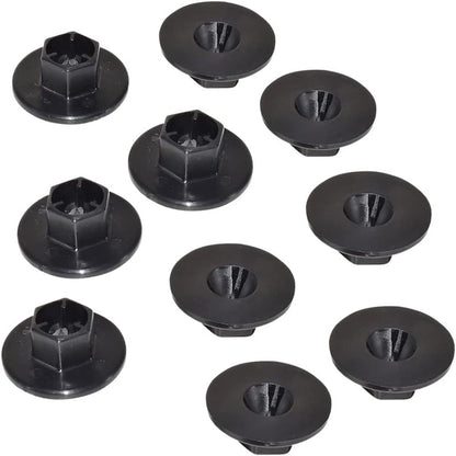 10 Pcs Bumper Splash Shield Nuts for Hyundai Elantra, Kia (2011-2016)