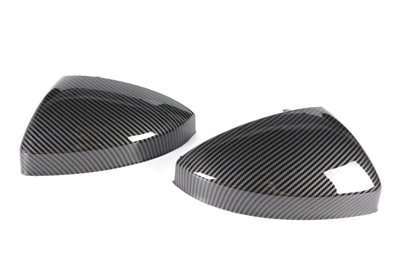 Carbon Fiber Style Side Wing Mirror Caps Covers for Audi TT (2014–2023)