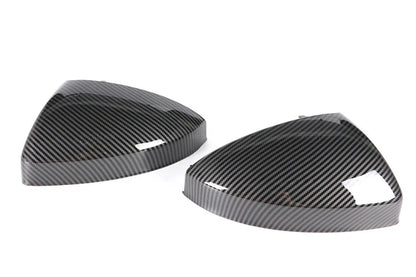 Carbon Fiber Style Side Wing Mirror Caps Covers for Audi TT (2014–2023)