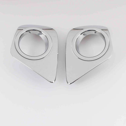 ABS Chrome Front Fog Light Frame Lid Cover Trim for Dodge Journey (2011-2018)
