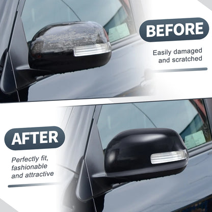 Left Mirror Cover Cap Black for Toyota RAV4 2009-2013